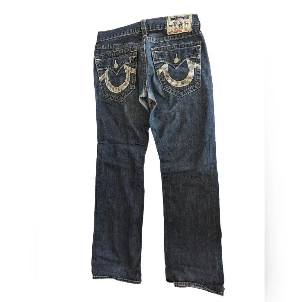 True Religion‎ vintage straight denim jeans size 32